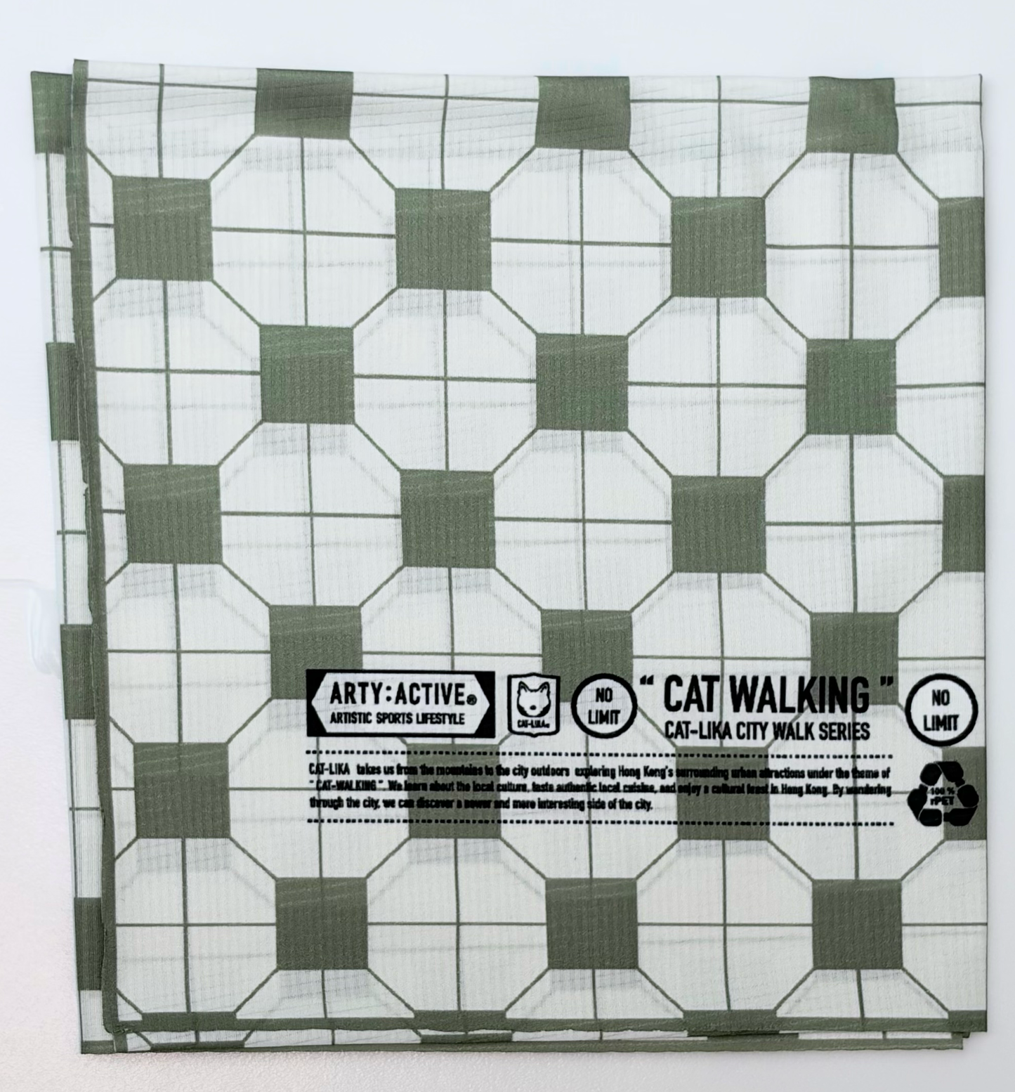 CAT-WALKING SERIES "NO LIMIT" HK CULTURAL ECO SPORTS TOWEL