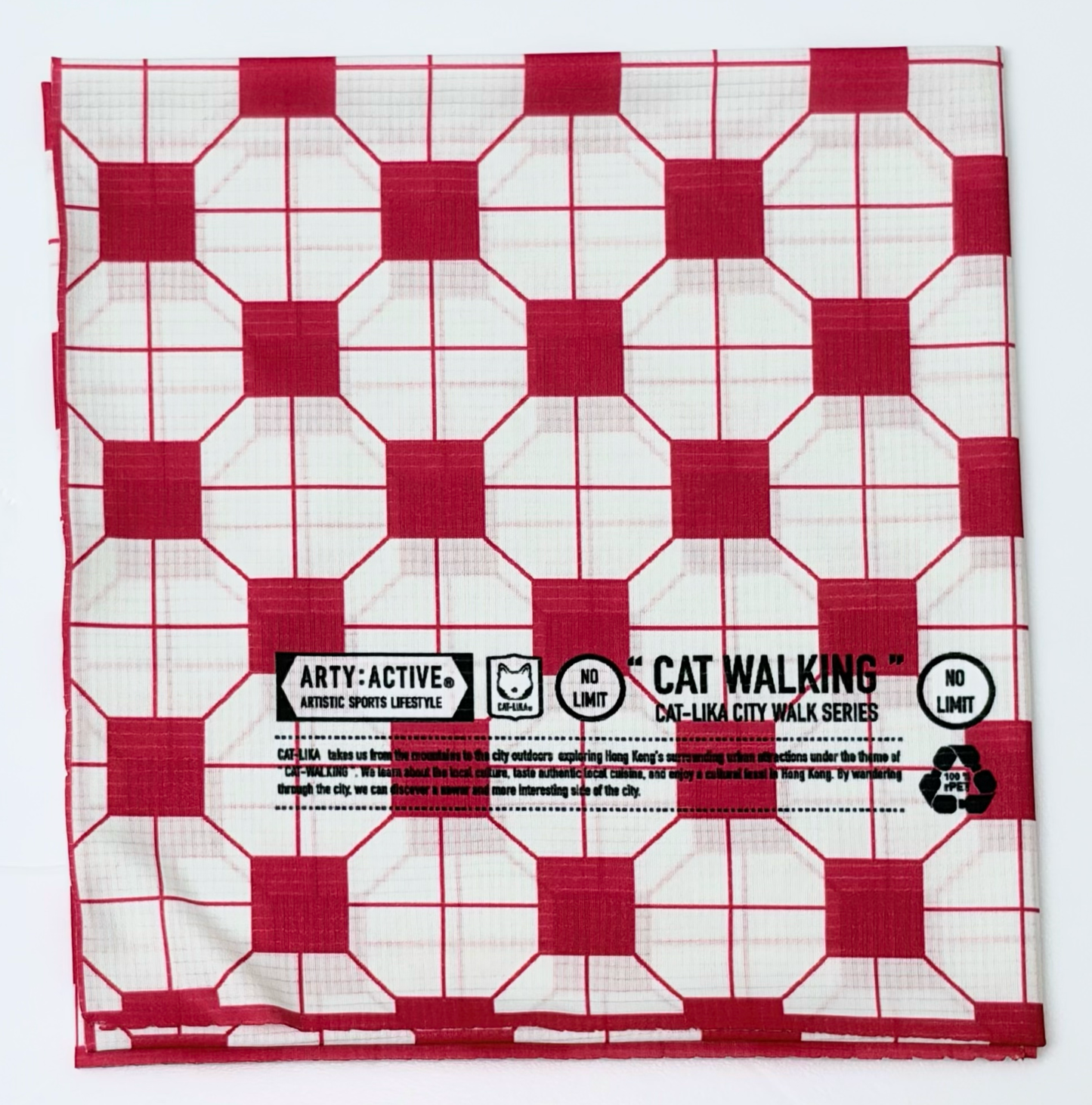 CAT-WALKING SERIES "NO LIMIT" HK CULTURAL ECO SPORTS TOWEL