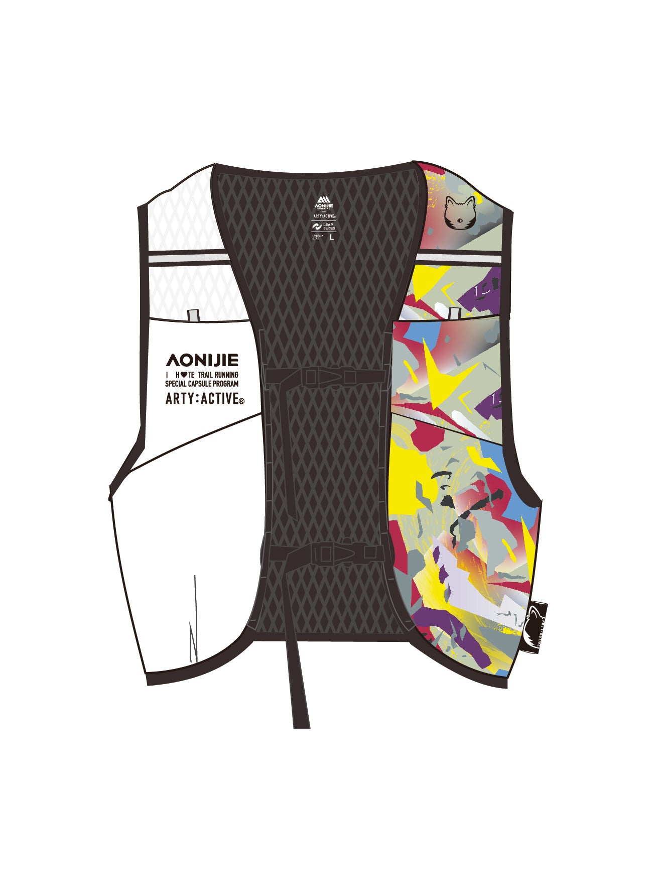 *PRE-ORDER COMPLETED* ARTY:ACTIVE X AONIJIE - Running Vest [DAWN OF MIST]