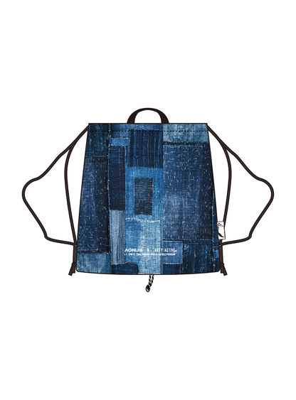 *PRE-ORDER COMPLETED* ARTY:ACTIVE X AONIJIE - OUTDOOR DRAWSTRING BAG [DENIM]