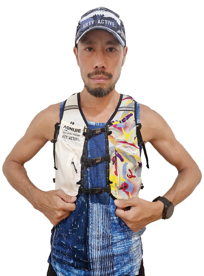 *PRE-ORDER COMPLETED* ARTY:ACTIVE X AONIJIE - Running Vest [DAWN OF MIST]