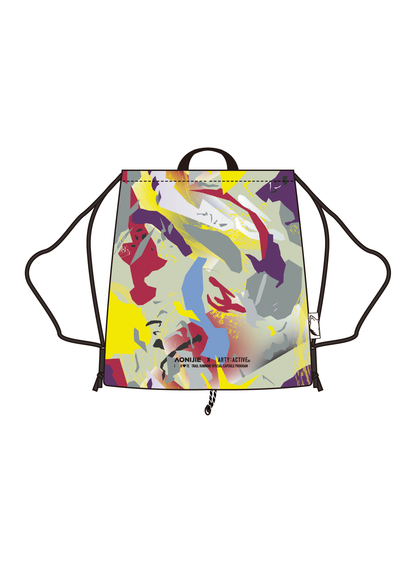 *PRE-ORDER COMPLETED* ARTY:ACTIVE X AONIJIE - OUTDOOR DRAWSTRING BAG [DAWN OF MIST]