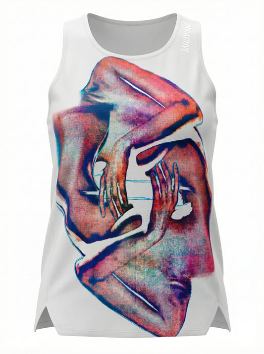 [SS26 READY STOCK] CYBER NATURE WOMEN’S CUT TANK TOP