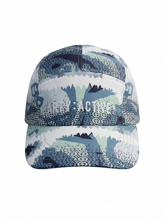 HYDRO WEATHER 系列 超輕量 透氣快乾 可摺疊跑步Cap帽  環保物料