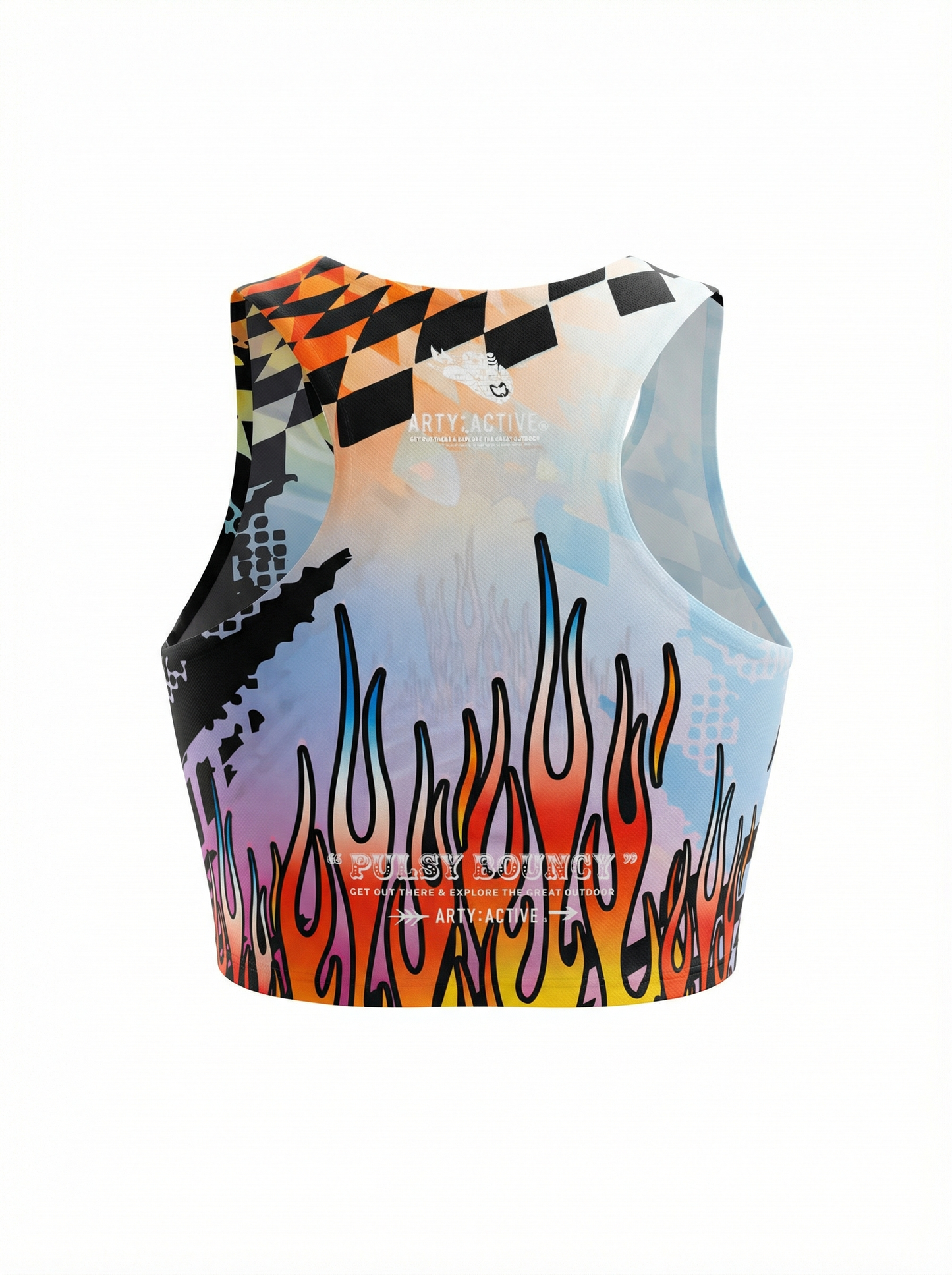 [SS26 PRE-ORDER] MONSTER FLAME 短款競賽背心