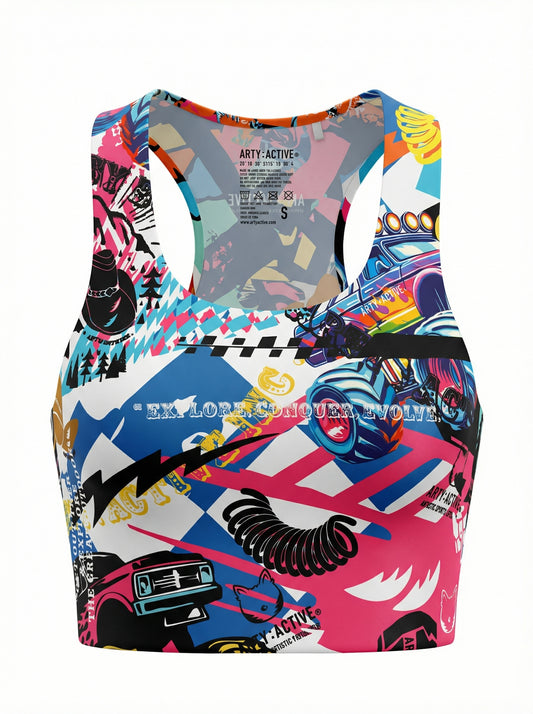 [SS26 READY STOCK] RADICAL SPEED Race Crop Top